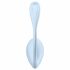 Satisfyer Smooth Petal - έξυπνο δονητικό αυγό (μπλε) 