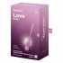 Satisfyer Love Birds 1 - έξυπνες, δονούμενες μπάλες για γκέισα (ροζ)