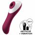 Satisfyer Dual Crush - επαναφορτιζόμενο δονητή για κόλπο και κλειτορίδα (κόκκινο) 