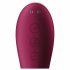 Satisfyer Dual Crush - επαναφορτιζόμενο δονητή για κόλπο και κλειτορίδα (κόκκινο) 