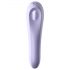 Satisfyer Dual Pleasure - έξυπνος δονητής 2σε1 με κύματα αέρα (μωβ)