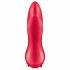 Satisfyer Rotator Plug 1 - επαναφορτιζόμενος δονητής πρωκτού με χάντρες (κόκκινο) 