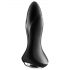 Satisfyer Rotator Plug 1 - μαύρο αναρροφητικό πρωκτικό δονούμενο κόσμημα