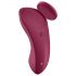 Satisfyer Sexy Secret - έξυπνος αδιάβροχος δονητής εσωρούχων (μπορντό)