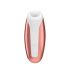 Satisfyer Love Breeze - αδιάβροχος δονητής διέγερσης κλειτορίδας (ροδακινί) 