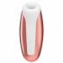 Satisfyer Love Breeze - αδιάβροχος δονητής διέγερσης κλειτορίδας (ροδακινί) 