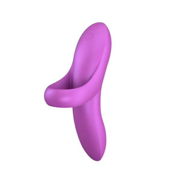 Satisfyer Bold Lover - επαναφορτιζόμενος, αδιάβροχος δονητής δακτύλου (ροζ) 