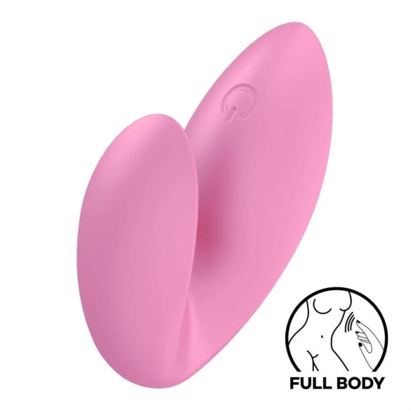 Satisfyer Love Riot - επαναφορτιζόμενος, αδιάβροχος δονητής δακτύλου (ροζ) 