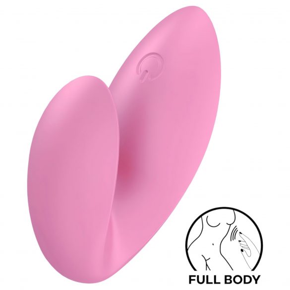 Satisfyer Love Riot - επαναφορτιζόμενο, αδιάβροχο δακτυλικό δονούμενο (ροζ)