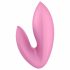 Satisfyer Love Riot - επαναφορτιζόμενο, αδιάβροχο δακτυλικό δονούμενο (ροζ)