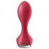 Satisfyer Backdoor Lover - επαναφορτιζόμενος, αδιάβροχος πρωκτικός δονητής (κόκκινος)