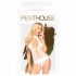 Penthouse Perfect Lover - κορμάκι με λαιμόκοψη (λευκό)  - M/L