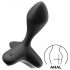 Satisfyer Game Changer - επαναφορτιζόμενος πρωκτικός δονητής (μαύρο)