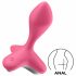 Satisfyer Game Changer - επαναφορτιζόμενος πρωκτικός δονητής (ροζ) 