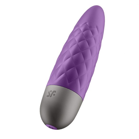 Satisfyer Ultra Power Bullet 5 - επαναφορτιζόμενος, αδιάβροχος δονητής (μοβ) 