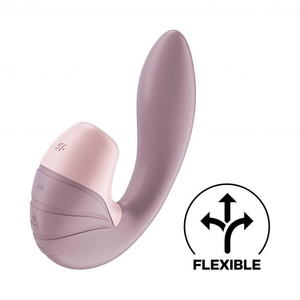 Satisfyer Supernova - επαναφορτιζόμενος αεραυλικός 2σε1 δονητής (ροζ) 