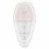 Satisfyer Supernova - επαναφορτιζόμενος δονητής 2 σε 1 με κύματα αέρα (λευκός) 