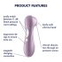 Satisfyer Pro 2 Gen2 - επαναφορτιζόμενος δονητής κλειτορίδας (μωβ) 