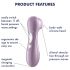 Satisfyer Pro 2 Gen2 - επαναφορτιζόμενο διεγερτικό κλειτορίδας (βιολετί)