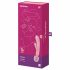 Satisfyer Triple Lover - Δονητής G-σημείου και μασάζ (ροζ) 