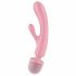 Satisfyer Triple Lover - Δονητής G-σημείου και μασάζ (ροζ) 