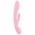 Satisfyer Triple Oh - επαναφορτιζόμενος δονητής, με υποβοήθηση για κλειτορίδα (ροζ) 