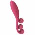 Satisfyer Tri Ball 1 - επαναφορτιζόμενος, πολυλειτουργικός δονητής (κόκκινος) 