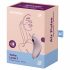 Satisfyer Vulva Lover 1 - επαναφορτιζόμενος δονητής με κύματα αέρα για την κλειτορίδα (βιολέτα) 