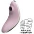 Satisfyer Vulva Lover 1 - επαναφορτιζόμενος δονητής κλειτορίδας με κυματισμούς αέρα (μωβ)