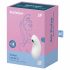 Satisfyer Vulva Lover 2 - επαναφορτιζόμενος δονητής κλειτορίδας με κυματισμούς αέρα (λευκός) 