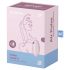 Satisfyer Vulva Lover 3 - επαναφορτιζόμενος διεγέρτης κλειτορίδας με κυματισμούς αέρα (ροζ)