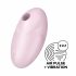 Satisfyer Vulva Lover 3 - Επαναφορτιζόμενος αεροδονητής κλειτορίδας (ροζ) 