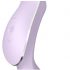 Satisfyer Curvy Trinity 2 - επαναφορτιζόμενος δονητής 2 σε 1 με κυματισμό αέρα (μωβ) 