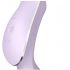 Satisfyer Curvy Trinity 2 - επαναφορτιζόμενος δονητής 2 σε 1 με κυματισμό αέρα (μωβ) 