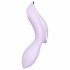 Satisfyer Curvy Trinity 2 - επαναφορτιζόμενος δονητής 2 σε 1 με κυματισμό αέρα (μωβ) 