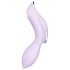 Satisfyer Curvy Trinity 2 - επαναφορτιζόμενος δονητής με κύματα αέρα 2 σε 1 (μωβ)