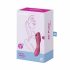 Satisfyer Curvy Trinity 3 - επαναφορτιζόμενος κολπικός και κλειτοριδικός δονητής (κόκκινος) 