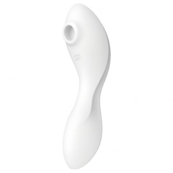 Satisfyer Καμπύλη Τριάδα 5+ - έξυπνος αεροκυμάτων 2σε1 δονητής (λευκός) 