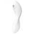 Satisfyer Curvy Trinity 5+ - έξυπνος κυματικός δονητής 2 σε 1 (λευκός)