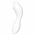 Satisfyer Καμπύλη Τριάδα 5+ - έξυπνος αεροκυμάτων 2σε1 δονητής (λευκός) 