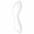 Satisfyer Καμπύλη Τριάδα 5+ - έξυπνος αεροκυμάτων 2σε1 δονητής (λευκός) 