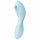 Satisfyer Curvy Trinity 5+ - έξυπνος δονητής 2 σε 1 με κυματισμούς αέρα (μπλε)