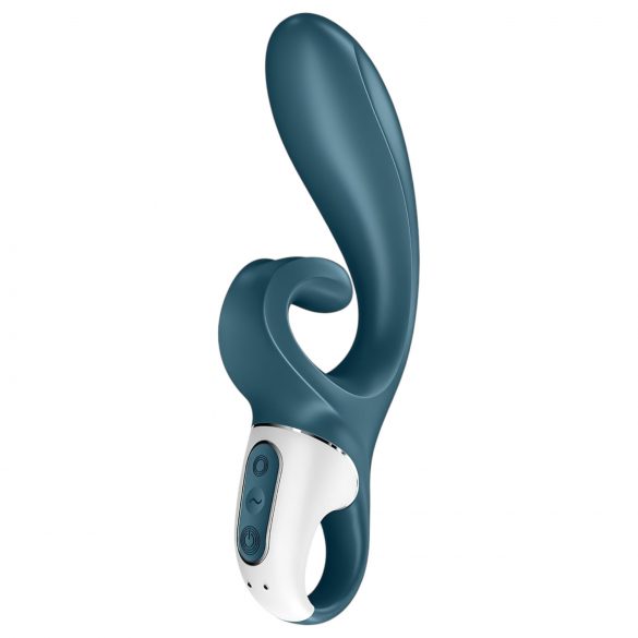 Satisfyer Hug Me - Έξυπνος δονητής για κλειτορίδα (γκριζομπλέ)