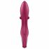 Satisfyer Embrace Me - επαναφορτιζόμενος δονητής με βραχίονα κλειτορίδας (κόκκινος) 