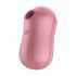 Satisfyer Cotton Candy - επαναφορτιζόμενος κλειτοριδικός δονητής με κυματισμό αέρα (κοραλλί) 