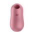 Satisfyer Cotton Candy - επαναφορτιζόμενος κλειτοριδικός δονητής με κυματισμό αέρα (κοραλλί) 