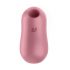 Satisfyer Cotton Candy - επαναφορτιζόμενος κλειτοριδικός δονητής με κυματισμό αέρα (κοραλλί) 