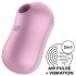 Satisfyer Cotton Candy - επαναφορτιζόμενος δονητής κλειτορίδας με κύματα αέρα (μωβ)