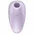 Satisfyer Pearl Diver - επαναφορτιζόμενος δονητής κλειτορίδας με κύματα αέρα (μοβ) 