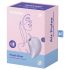 Satisfyer Pearl Diver - επαναφορτιζόμενος κλειτοριδικός δονητής με παλμούς αέρα (μωβ)